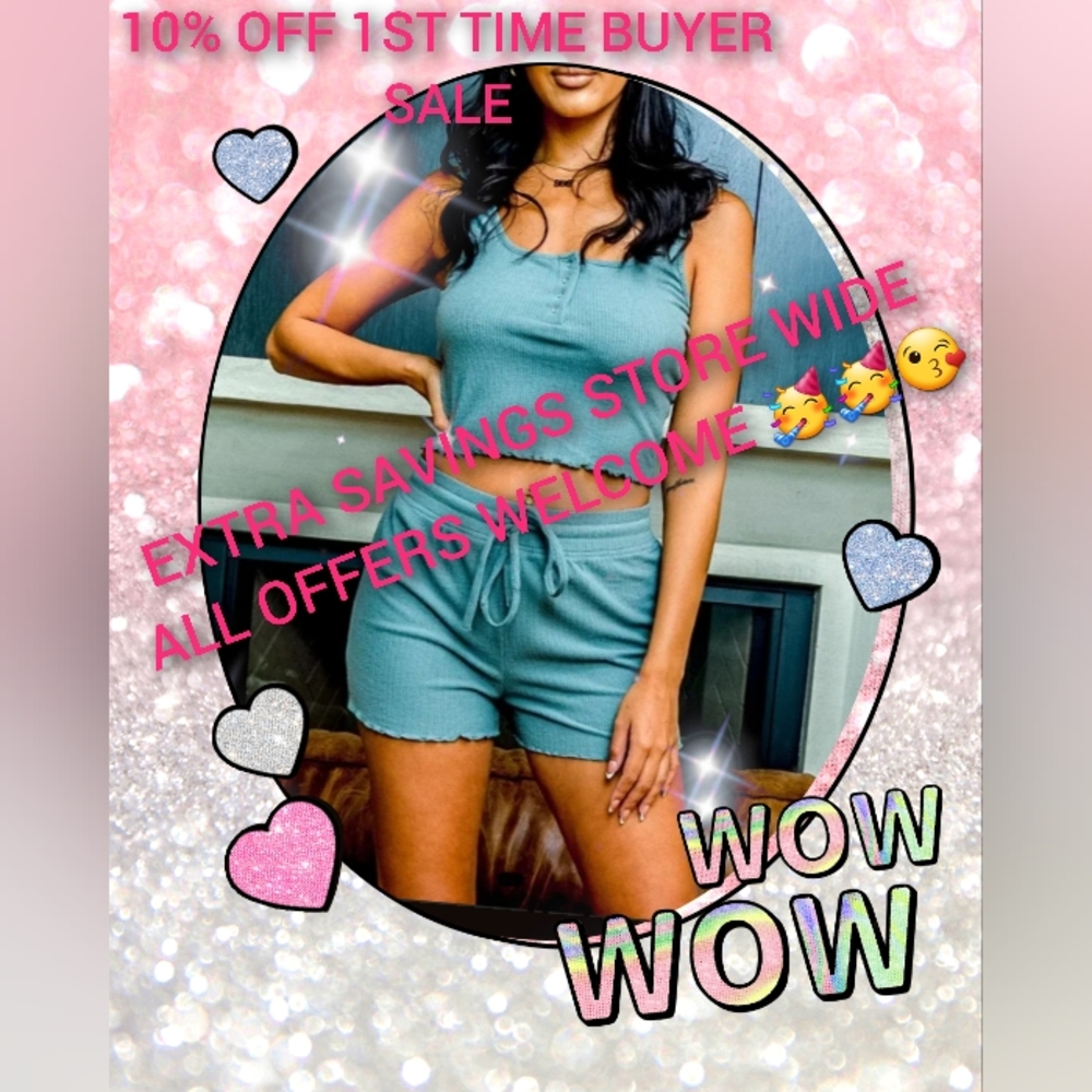 2 Piece Lounge Sleepwear Set